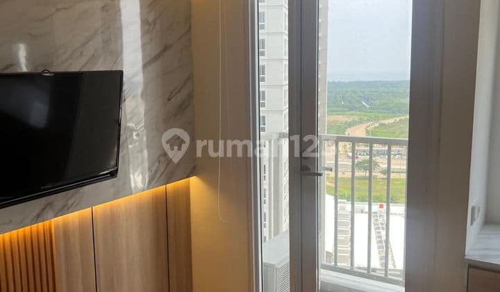 Disewa Cepat Apartemen Tokyo Riverside Pik 2 Tipe Studio Full Furnish View Cantik