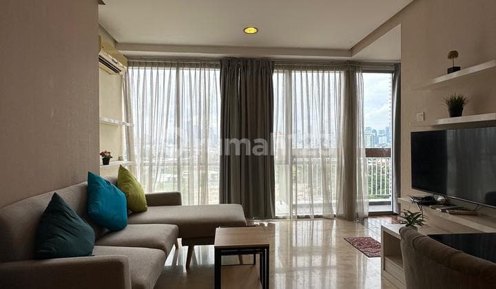 Sewa Apartment Kemang Mansion Strategic Location In South Jakarta - Luas 62 Sqm Fully Furnished