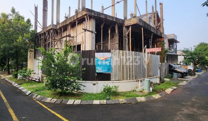 Rumah Hoek Strategis Hitung Tanah Di Althia Park Graha Raya