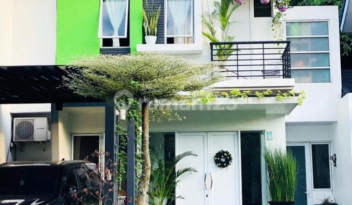 Jual Cepat! Cantik Rumah Full Furnished Di Bsd City Dekat Stasiun