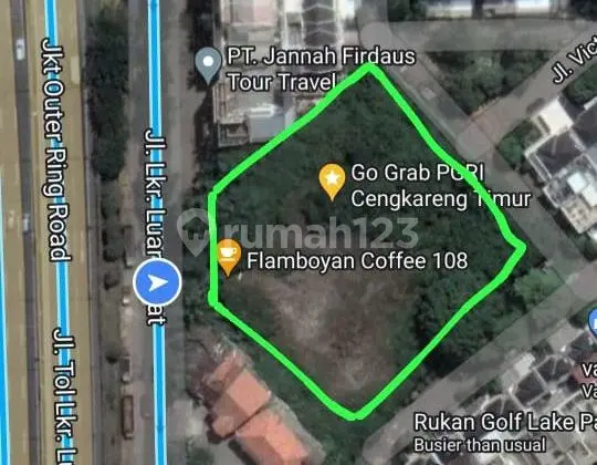 Kavling Tanah 4500 M2 Strategis Di Cengkareng Jakarta Barat