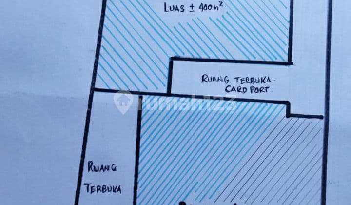 Showroom/Gudang + Rumah Shm Strategis Di Tigaraksa