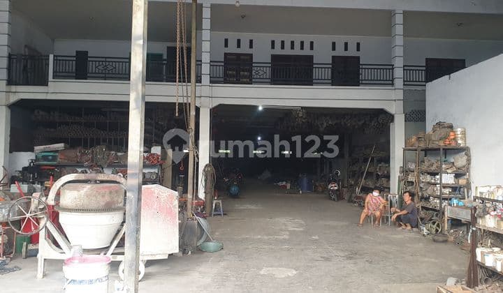 Ex Gudang/ Toko Material Bangunan (ada Rumah & Mess) Di Cikupa