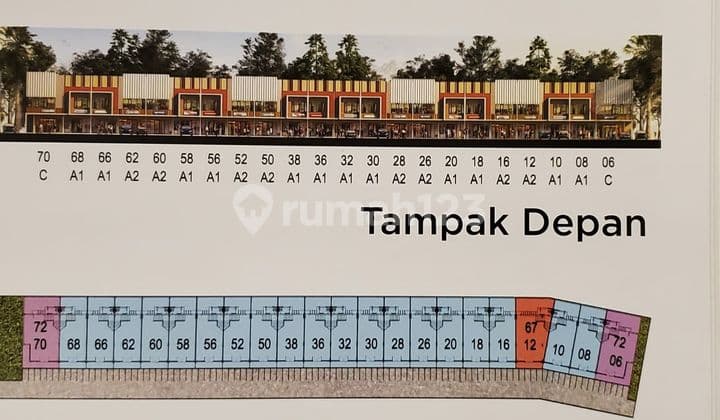 Ruko Hoek Gandeng 4 Di Citra Maja Tangerang