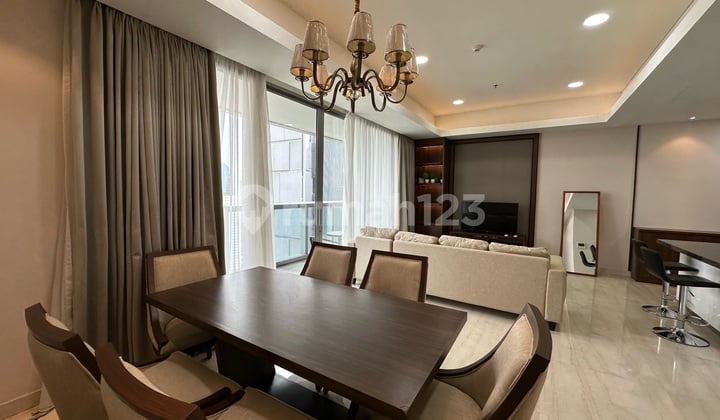 Apartment Anandamaya Residences 3 BR Bagus Furnished