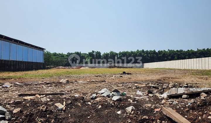 Tanah Datar Luas 1Ha Kawasan Industri Pergudangan di Jl Manis Raya Jatiuwung Tangerang (Ed)