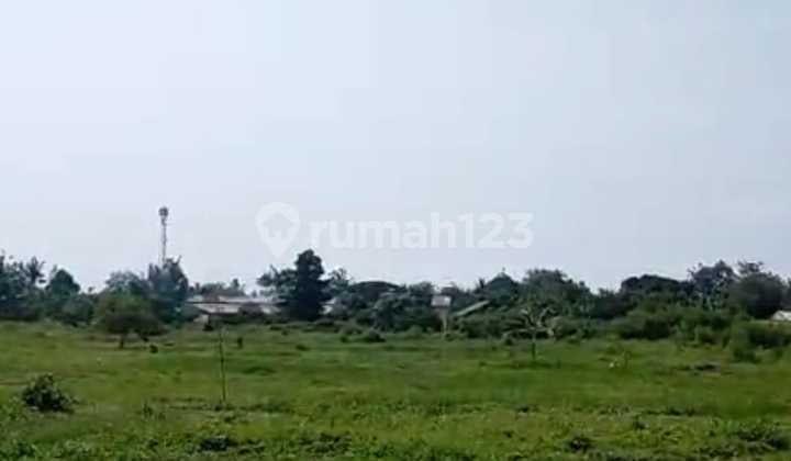Tanah datar siap pakai luas 3,4ha di jl. Bojong Renged kec. Teluk Naga kab. Tangerang