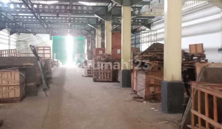 Gudang luas tanah 1245m² kawasan industri pergudangan 99 di jl. Salembaran kec. Kosambi kab. Tangerang