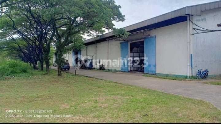 Gudang Hitung Tanah Luas Tanah 26.350M² di Jl. Industri 3 Kec. Cikupa Tangerang (Hk)