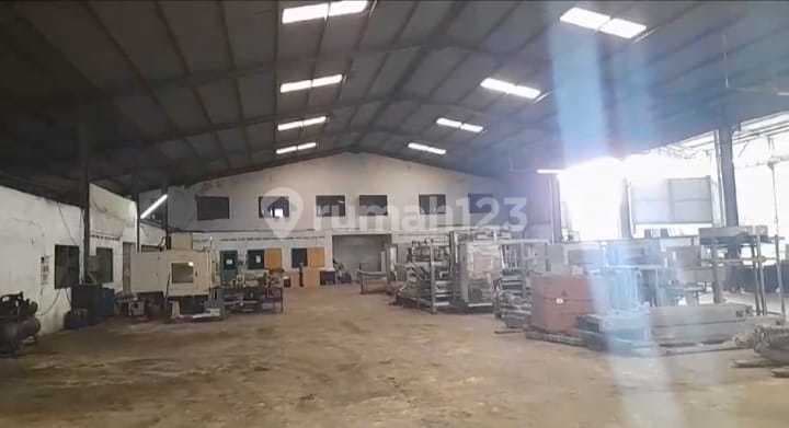 Gudang Ex Pabrik Luas Tanah 4500M² Kawasan Industri Bonen Cikupa Tangerang