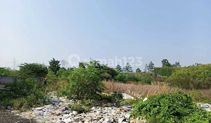 Tanah darat luas 3400m² kawasan industri pergudangan Pantai Indah Dadap kab. Tangerang