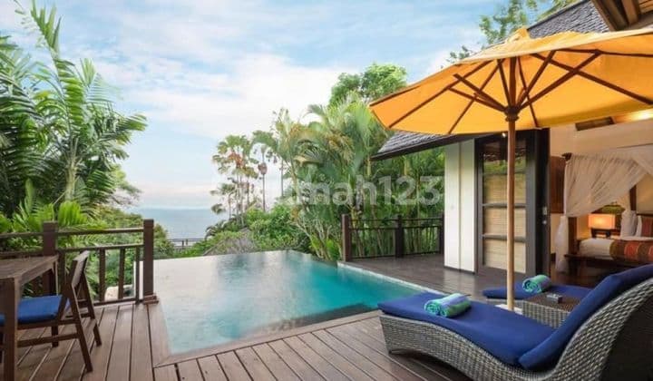Jual Cepat Villa On 5 Star Resort With Cliff & Ocean View di Bali