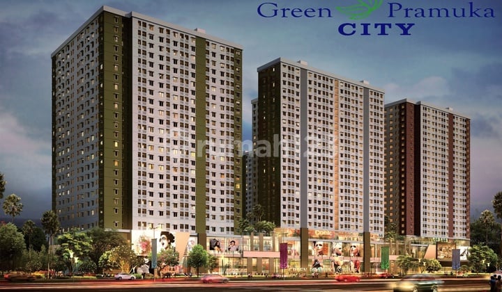 Harga Hemat! Unit 2Br Green Pramuka City Unfurnish, Kondisi Siap Huni!