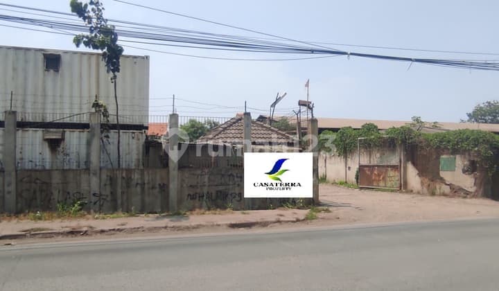 KAVLING DI TUGU TANJUNG PRIOK 2200m2 HADAP SELATAN, STRATEGIS, LOKASI BAGUS, KODE DS, AH