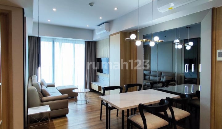 Disewakan Cepat Apartemen Holland Village 2 Kamar Tidur Furnished Sudah Renovasi