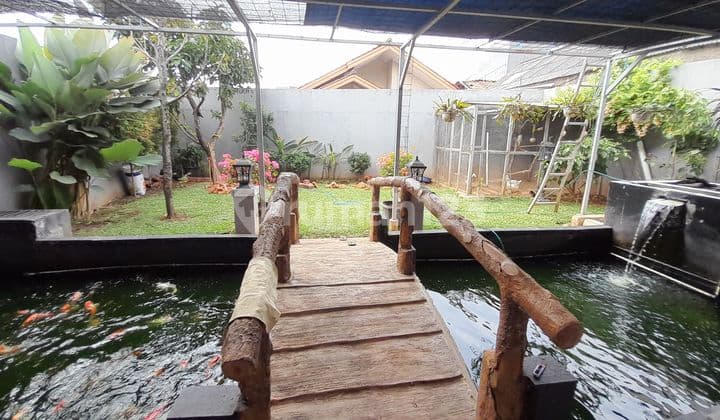 Rumah Mewah 2 Lantai Dalam Komplek Full Furnish Cipayung Jak Tim