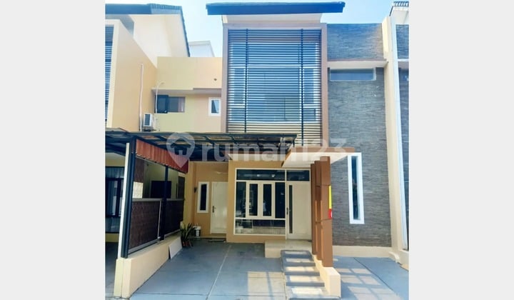 Rumah 2 Lantai dalam Cluster bebas banjir di bambu Apus JakTim