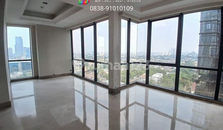 Dijual Cepat Apartemen District 8 Senopati Sudirman Scbd Ashta Mall 3Br 228Sqm - Semi Furnish Close To MRT Busway Grand Lucky