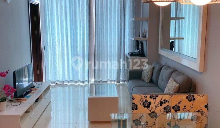 For Rent Apartment Denpasar Residence Kuningan City 2Br - Furnished Close To LRT MRT Busway One Satrio
