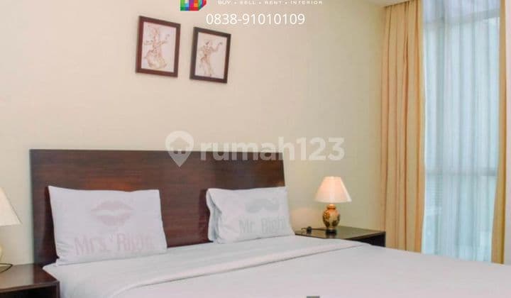 For Rent Apartment Bellagio Residence Mega Kuningan 2 BR - Renovated, Close To MRT LRT Busway One Satrio