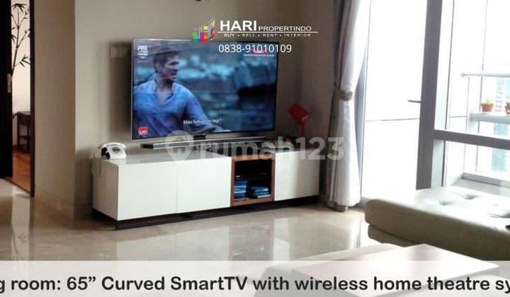 For Rent Apartment Ciputra Wolrd 1 The Residence Ascott Kuningan My Home 3Br - Lux Furnished Close To MRT LRT Busway