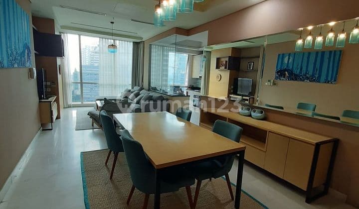 For Rent Apartment The Peak Sudirman Setiabudi 3Br Private Lift - Furnished Close To MRT LRT Busway