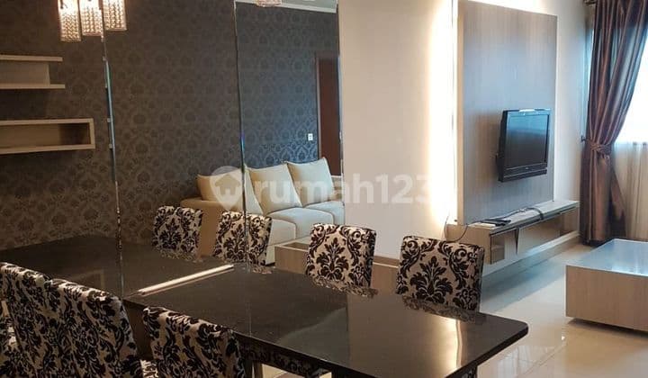 For Rent Apartment Sahid Sudirman Residence 2 BR Furnished - Close To Citywalk MRT Busway
