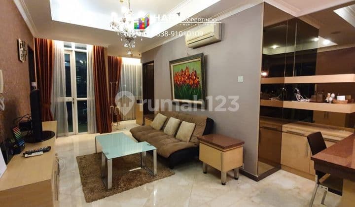 For Rent Apartment Bellagio Residence Mega Kuningan 2Br - Renovated Furnished Close To LRT MRT Busway One Satrio