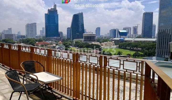 For Rent Apartment Bellagio Mansion Mega Kuningan 3Br Beside Ritz Carlton - Private Lift Furnished Close To One Satrio LRT MRT Busway