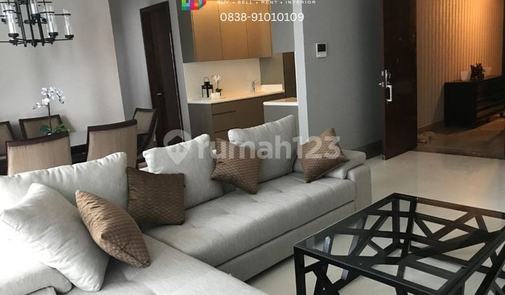 For Rent Apartment District 8 Senopati Sudirman SCBD Ashta Mall 3Br - Furnished Close to MRT Busway Grand Lucky