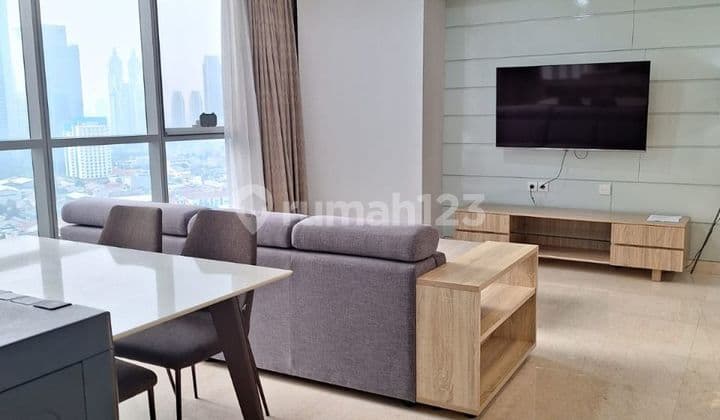 For Rent Apartment Ciputra Wolrd 2 Kuningan Tower Residence 2Br 1 Study Room - Furnished Close To Lotte MRT LRT Busway
