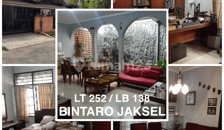 Rumah Unfurnished SHM Bintaro, Jakarta Selatan