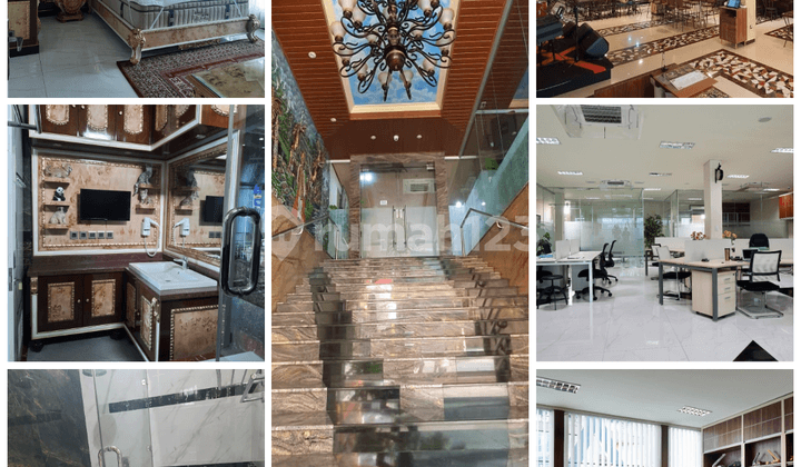 Ruang Usaha 662 m2 SHM Kebayoran Baru, Jakarta Selatan Bagus
