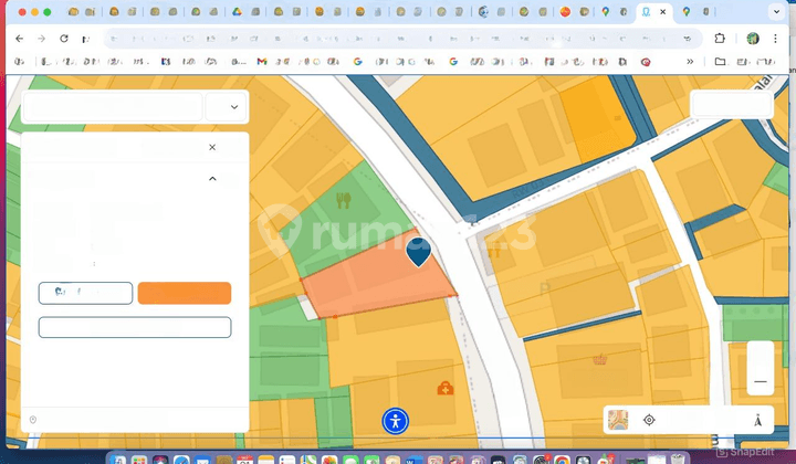 Rumah Butuh Renovasi Total Unfurnished Tebet, Jakarta Selatan SHM