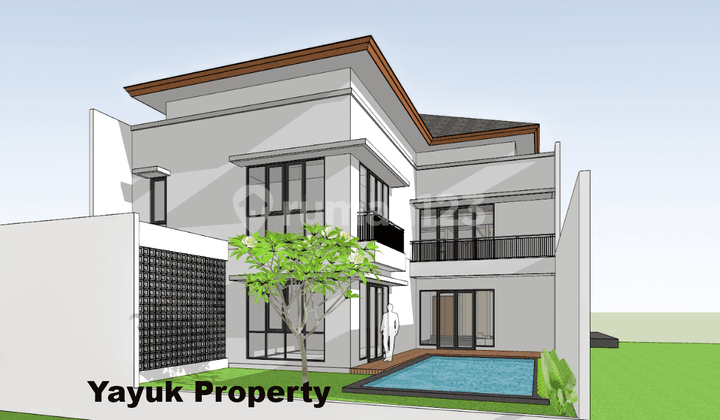 Dijual Rumah 2 Lantai Baru Unfurnished SHM di Duta Indah, Jaksel