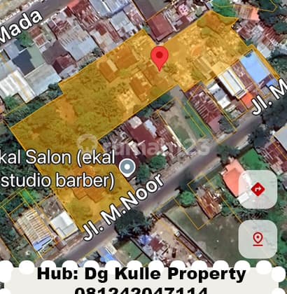 Disewakan lahan kosong ditengah kota , bebas banjir.