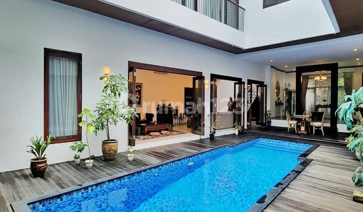 For Sale Bali Style House 5 Bedrooms in Kemang
