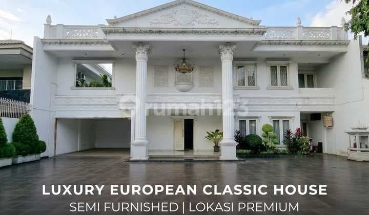 Rumah Mewah Europan Classic Pondok Indah