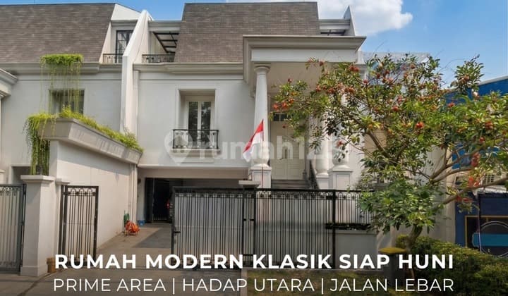 Rumah Modern Klasik Siap Huni Dharmawangsa Area