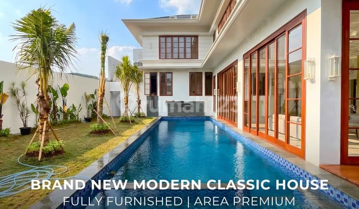 Brand New Luxury Modern Classic House Kemang Dalam
