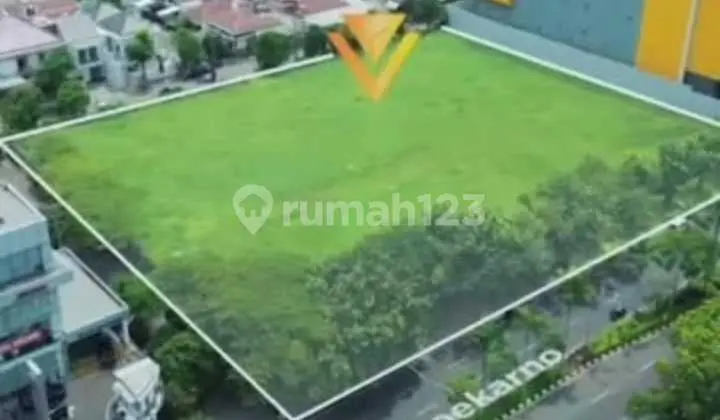 Dijual Lahan Komersial Premiun di Raya MERR Super Strategis