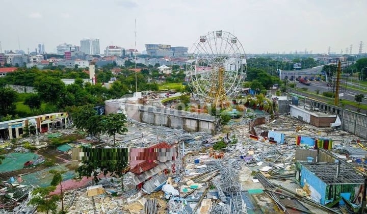 Dijual Lahan ex Surabaya Carnival Jalan Propinsi Tol Waru Juanda