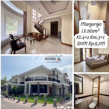 Dijual Rumah Mewah Pojok Floraya Margorejo Siap Huni