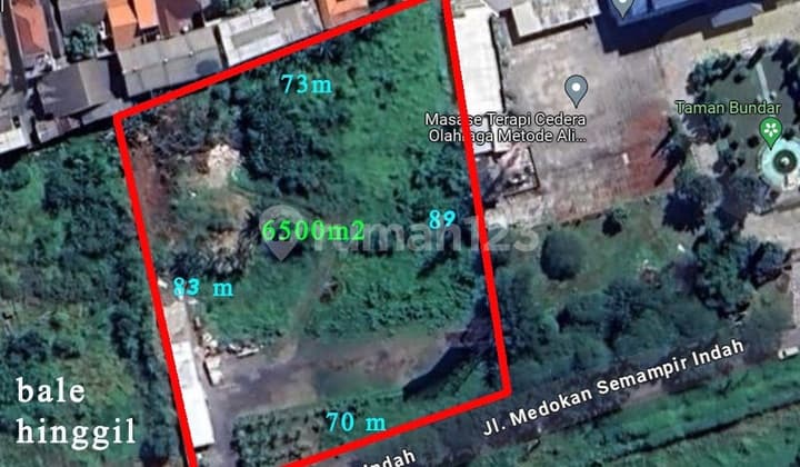 For Rent Land Near Merr Medokan Semampir Strategic