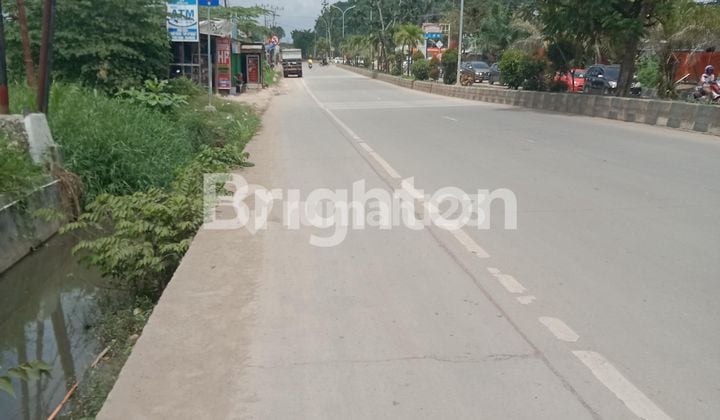 Tanah Pinggir Jalan Dekat Pintu Tol