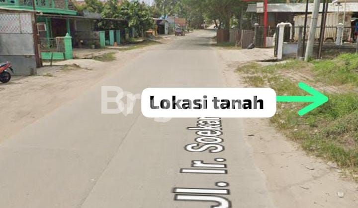 Tanah Pinggir Jalan Raya siap bangun