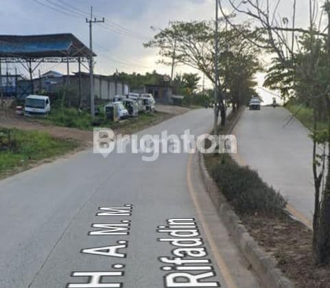 Lahan Tanah Pinggir jalan raya Dekat Pintu tol