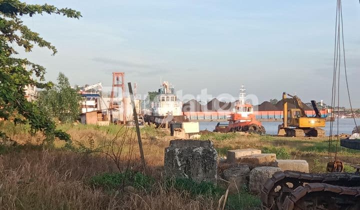 Tanah pinggir sungai disamarinda dekat pintu tol