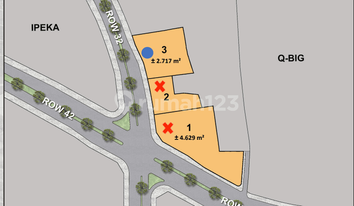 HGB Commercial Land Near Toll Access, Close to Shopping Centers in BSD Area and Flood-Free