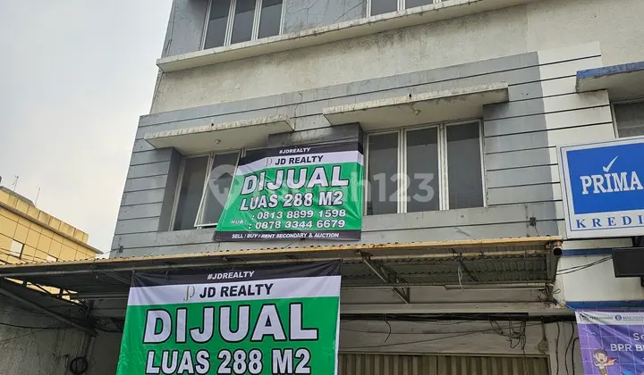 Disewakan Ruko Gandeng 3 Lantai Di Jalan Dewi Sartika Ciputat